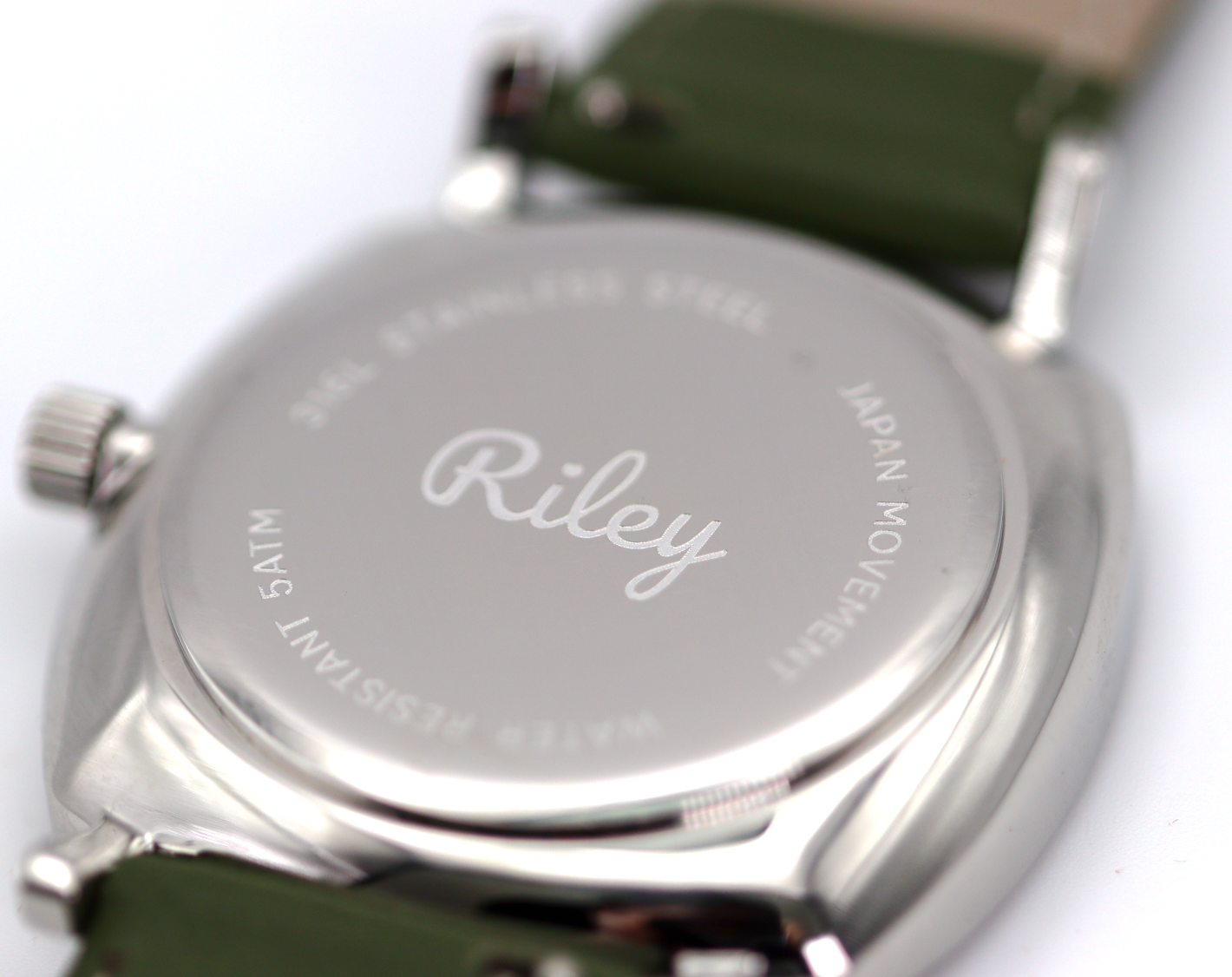 Solar Watch 5ATM Water Resistant Leather Strap JC01 Riley Watch Co