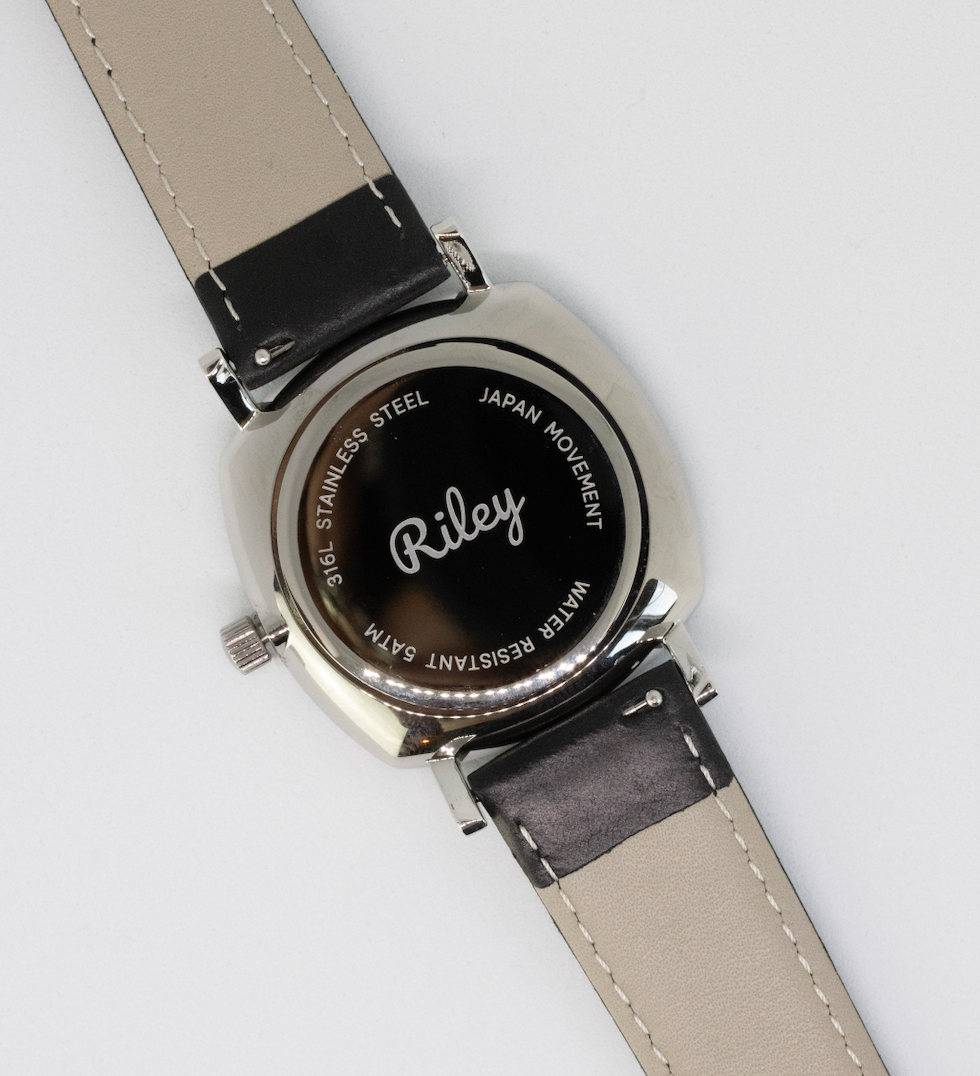Solar Watch 5ATM Water Resistant Leather Strap JC01 Riley Watch Co