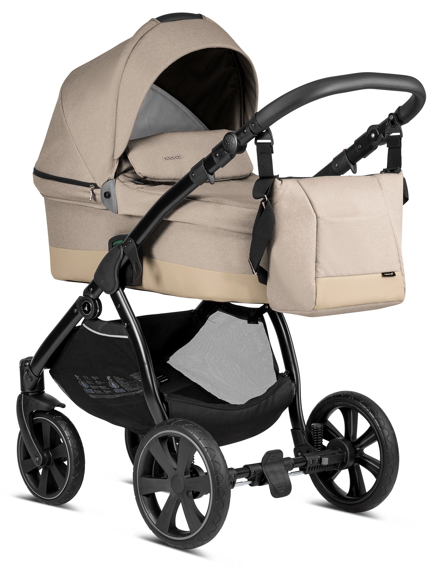 3 in 1 Travel System Pram Pushchair Carrycot Car Seat Noordi Sole Go 3in1