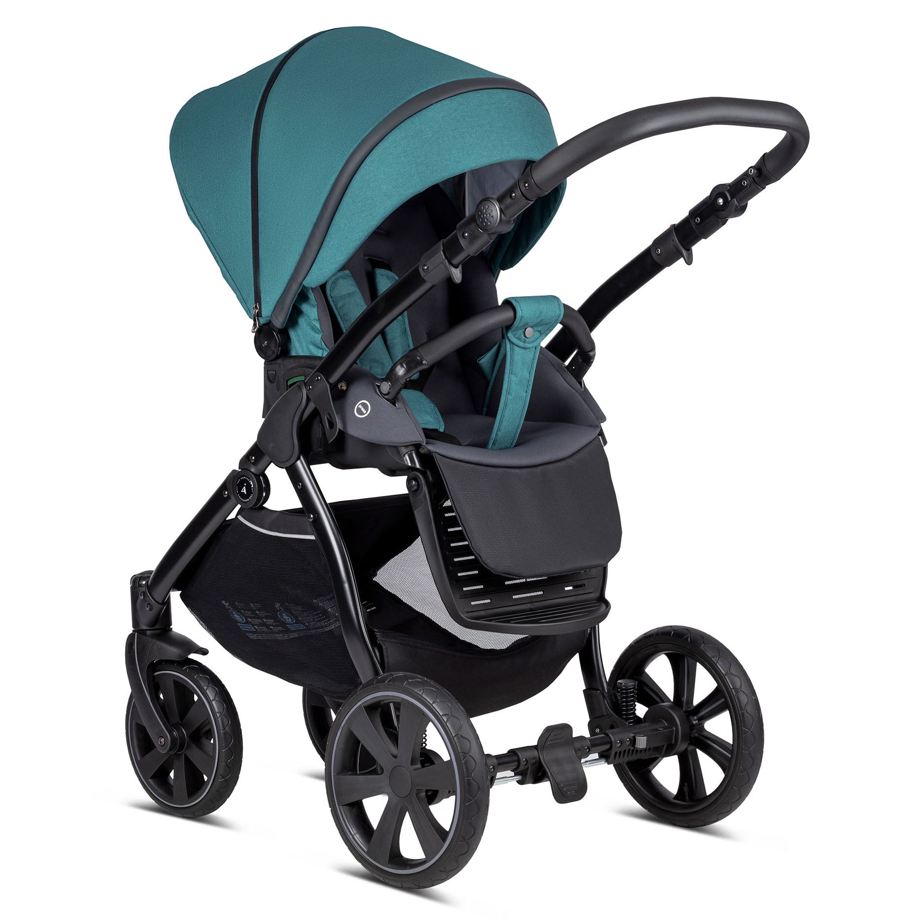 3 in 1 Travel System Pram Pushchair Carrycot Car Seat Noordi Sole Go 3in1