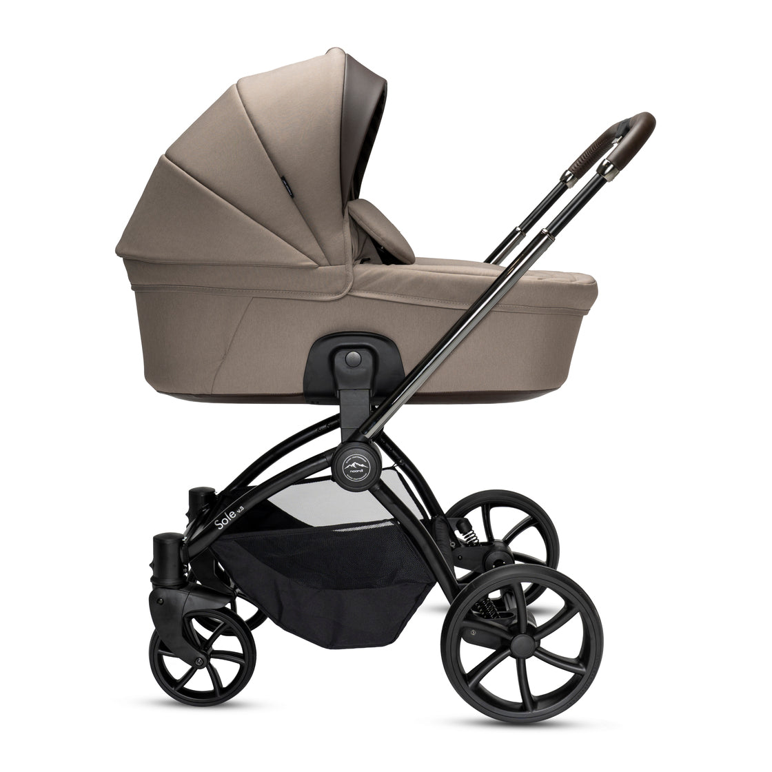 2 in 1 Pram Pushchair Carrycot All Terrain ThermoCot Noordi Sole V3