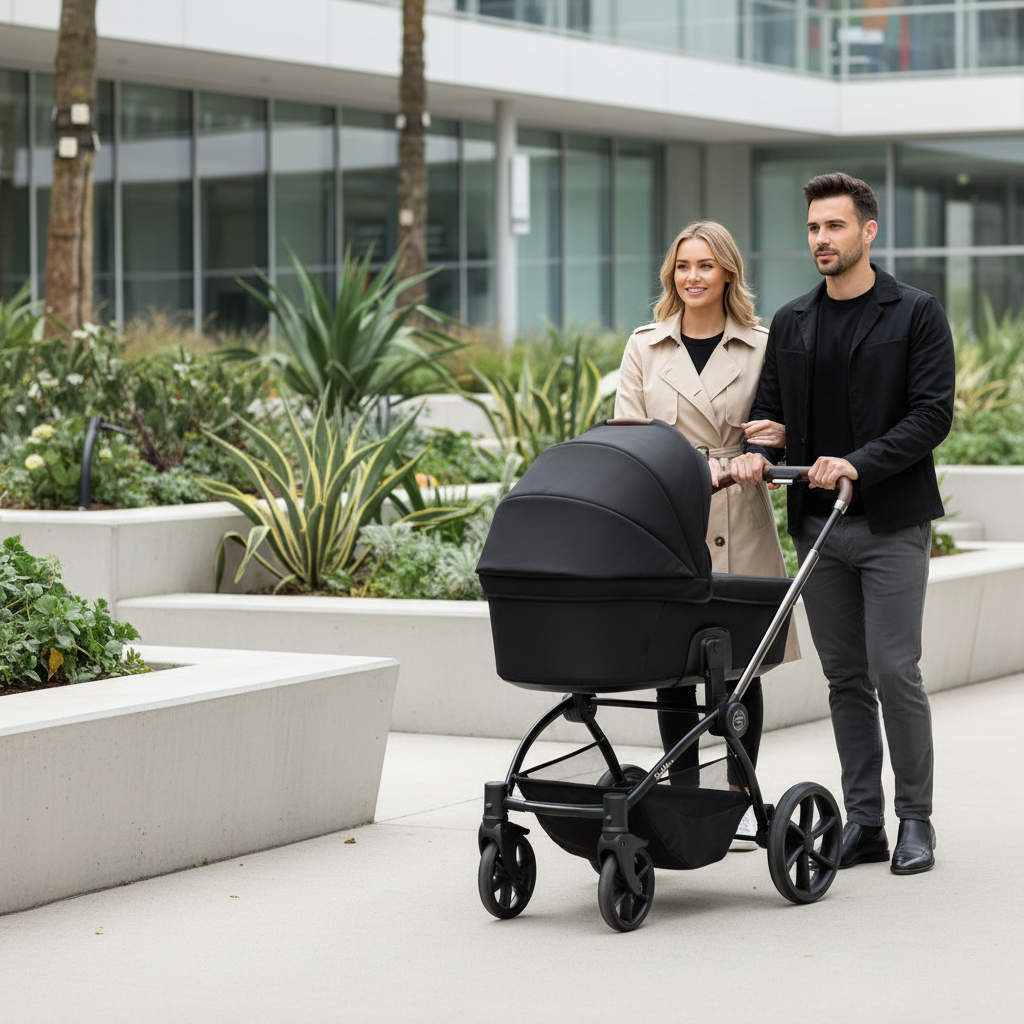 2 in 1 Pram Pushchair Carrycot All Terrain ThermoCot Noordi Sole V3