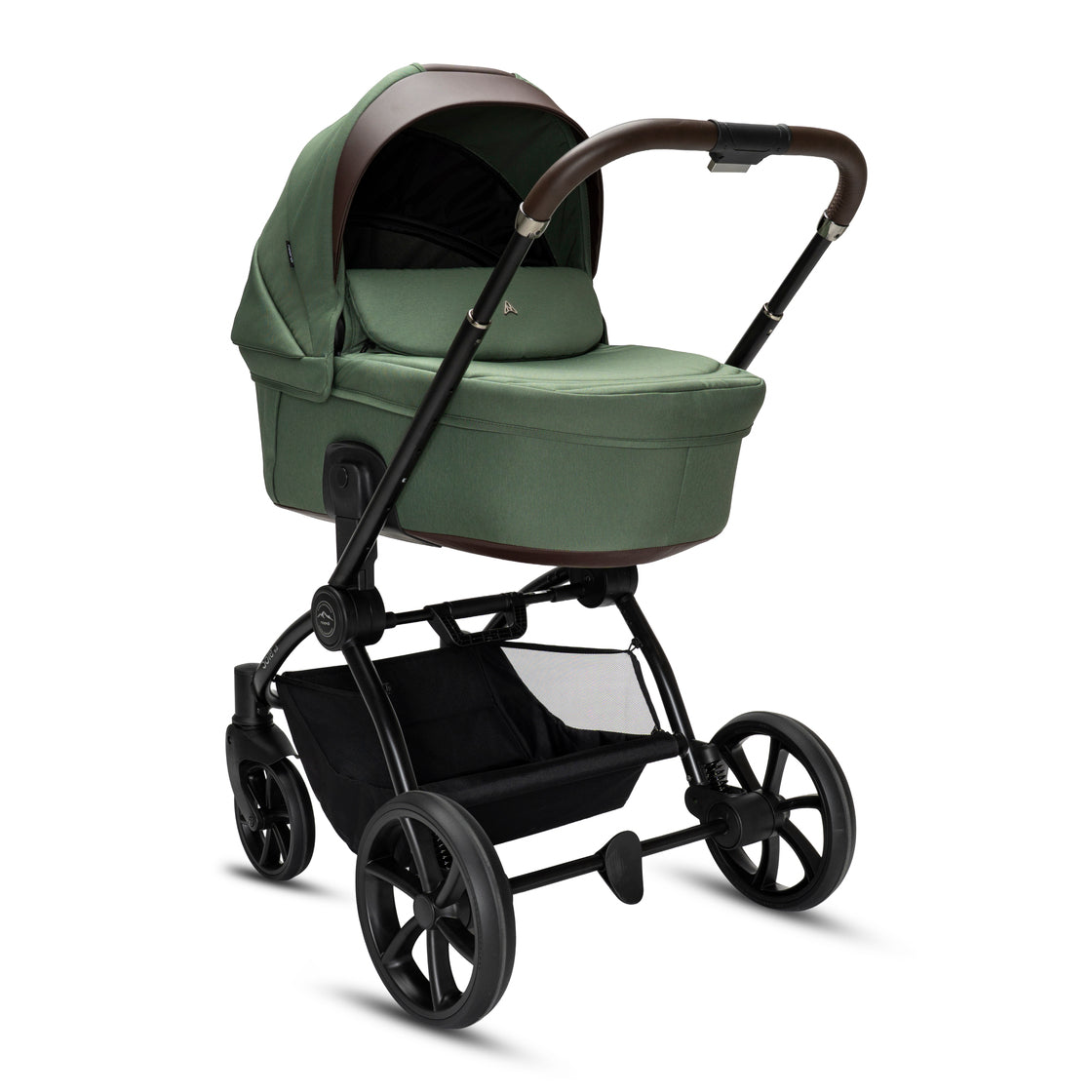 3in1 Baby Travel System Stroller Car Seat Woodland Green Noordi Sole V3