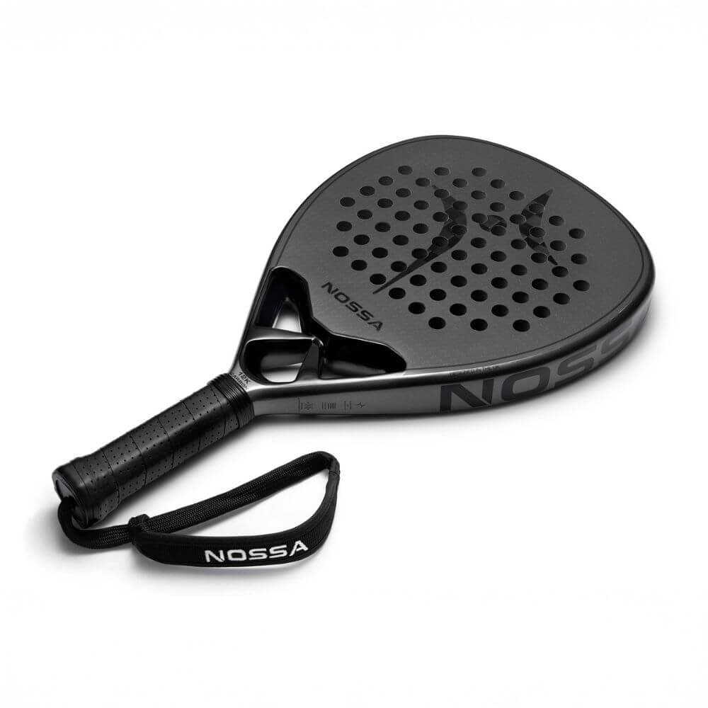 Padel Racket Carbon 12K EVA Foam Control Power Grip Lightweight Nossa Core