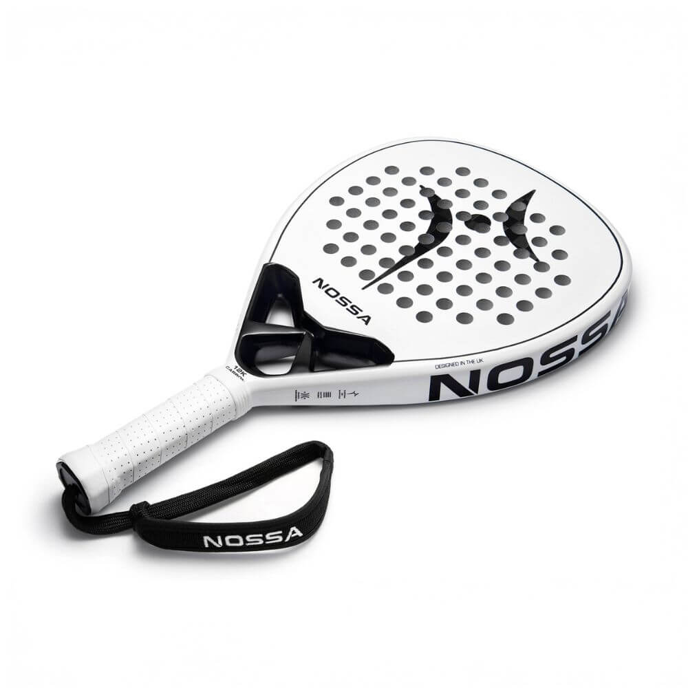 Padel Racket Carbon 12K EVA Foam Control Power Grip Lightweight Nossa Core