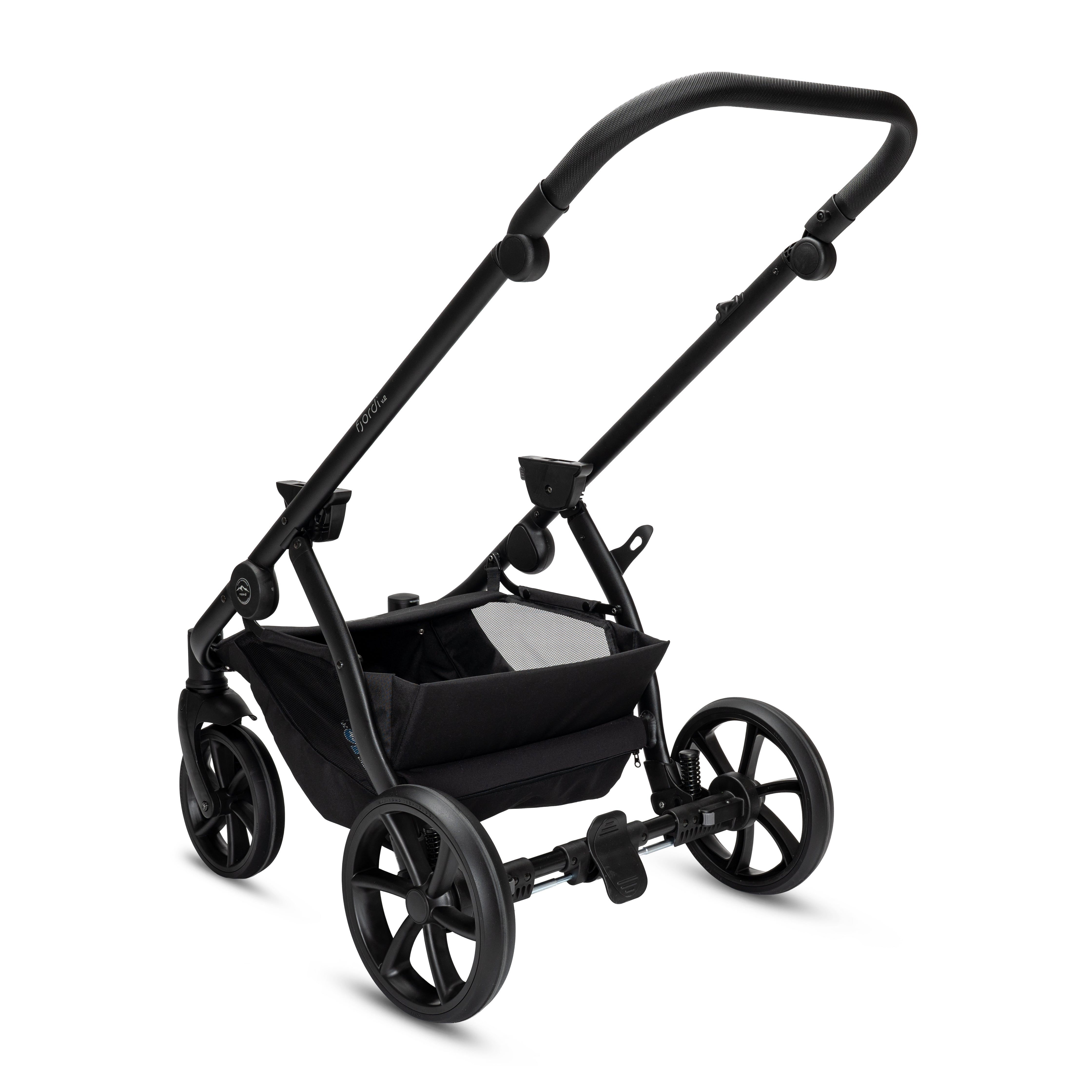 3 in 1 Travel System Pram Pushchair Carrycot Car Seat Leather Noordi Fjordi V2