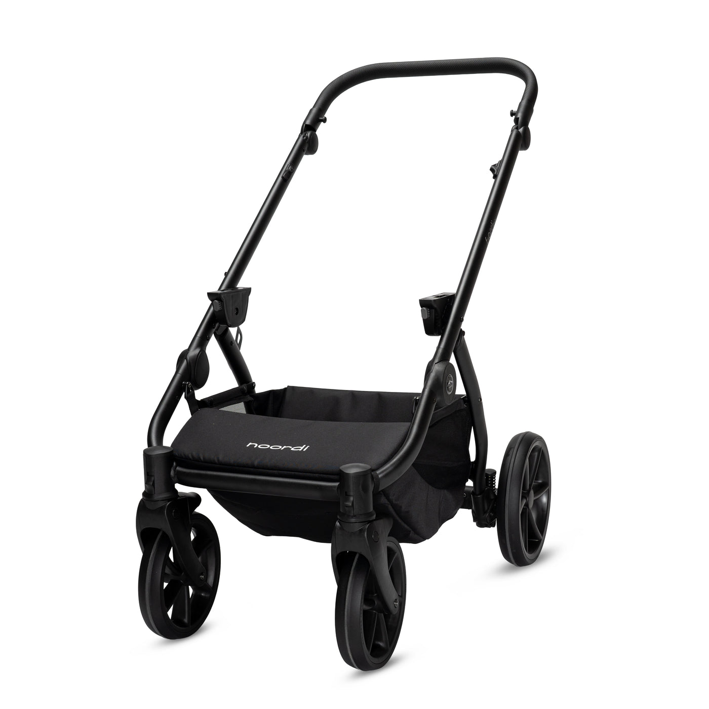 3 in 1 Travel System Pram Pushchair Carrycot Car Seat Leather Noordi Fjordi V2