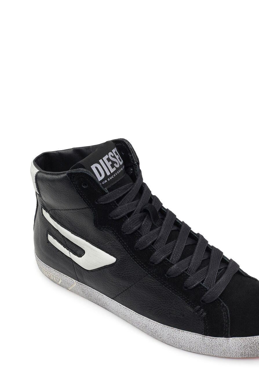 Diesel S-LEROJI Hi Tops, High Sneaker, Leather, Cushioned UK 8 / EU 42