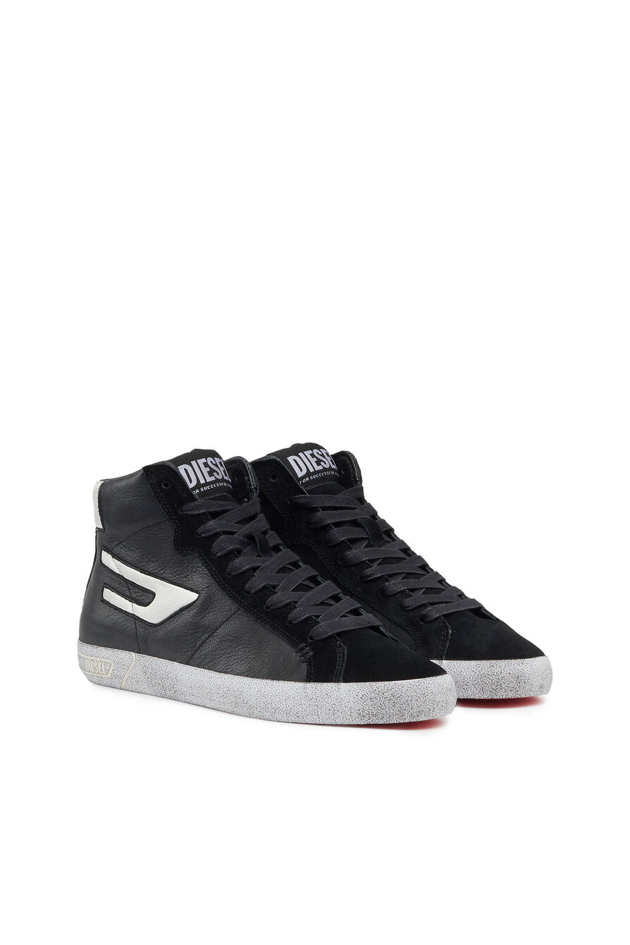 Diesel S-LEROJI Hi Tops, High Sneaker, Leather, Cushioned UK 8 / EU 42