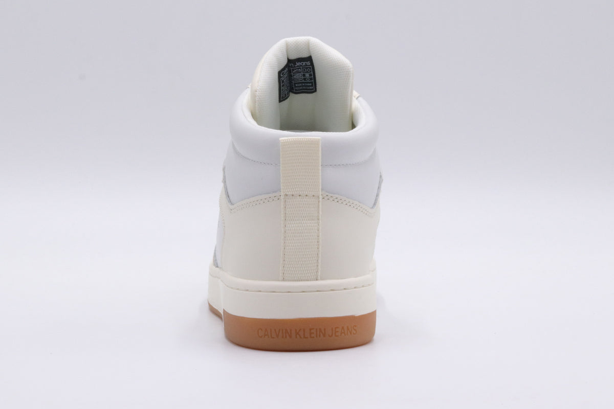 Calvin Klein - Women's Shoes High-Top Trainers, Leather UK 5 / EU 38