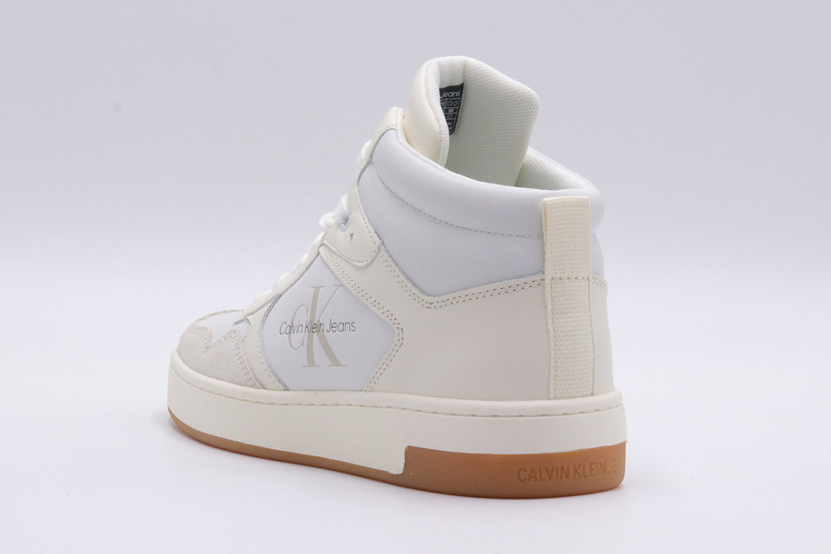 Calvin Klein - Women's Shoes High-Top Trainers, Leather UK 5 / EU 38