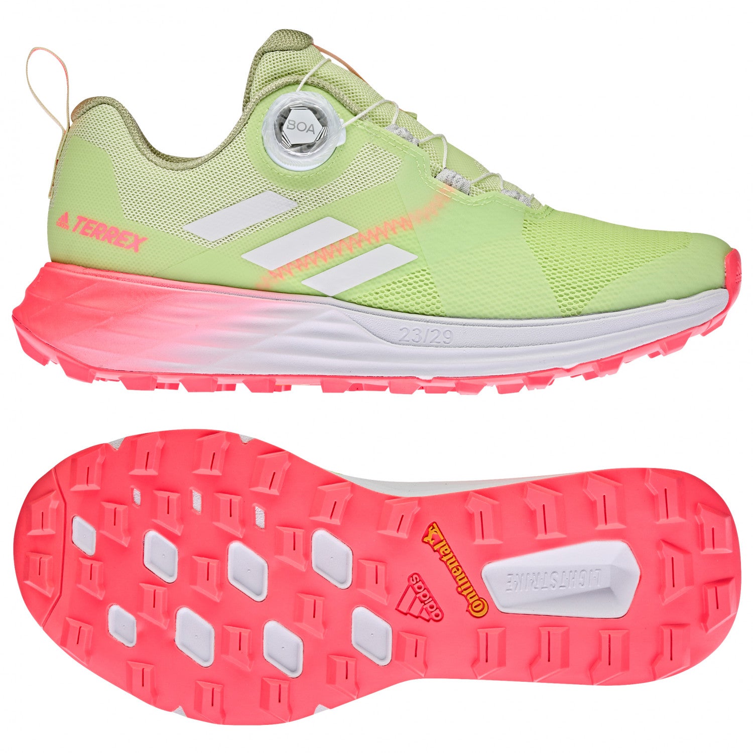 Adidas Terrex Two BOA Unisex Trail Running Shoes UK 6.5/EU 40