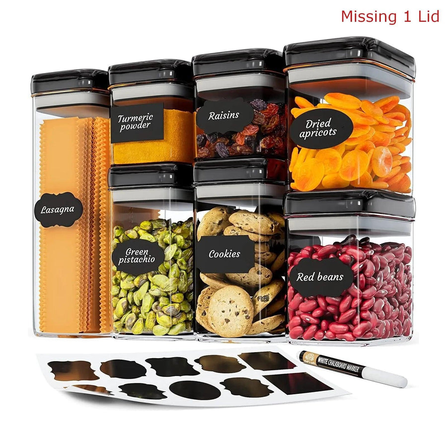Airtight Food Storage Containers Set for Kitchen 7 Piece CFood Storage Containers 7 Piece Airtight Set for Kitchen Chef's Pathhef's Path - Massive Discounts