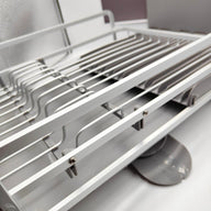 Aluminum Dish Drying Rack, Expandable For Kitchen 360 Swivel Spout - Massive Discounts