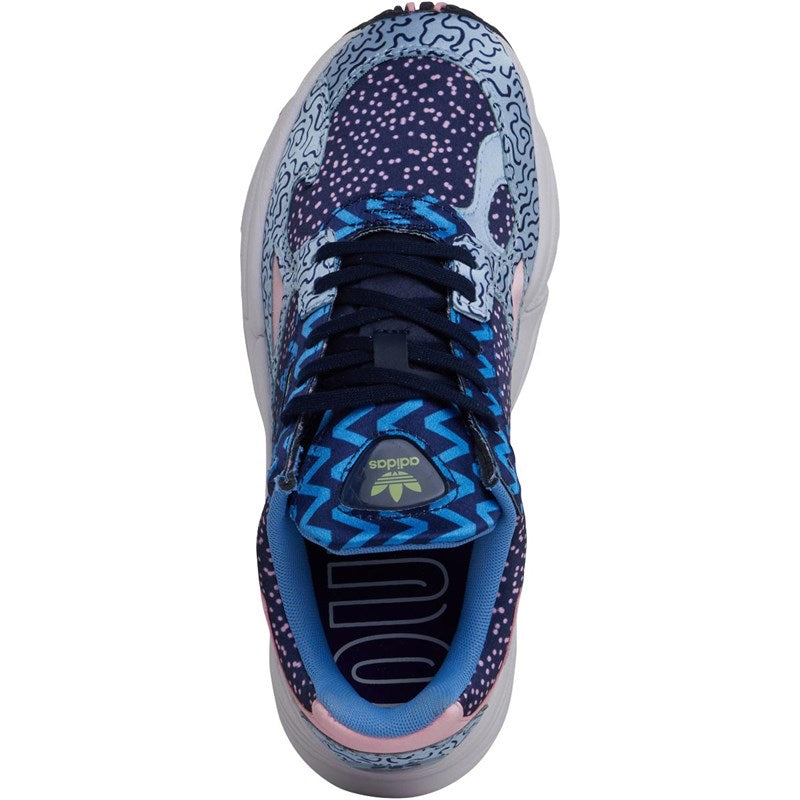 Adidas Falcon Out Loud Graphic Print Trainers, Sneakers UK 3.5 / EU 36