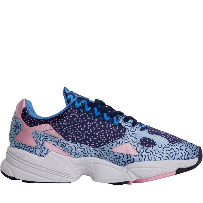 Adidas Falcon Out Loud Graphic Print Trainers, Sneakers UK 3.5 / EU 36