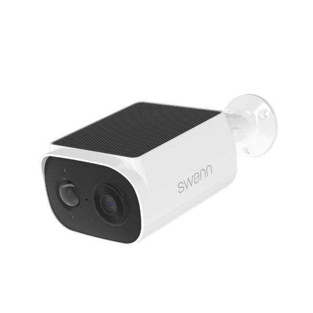 Swann security camera on a white background