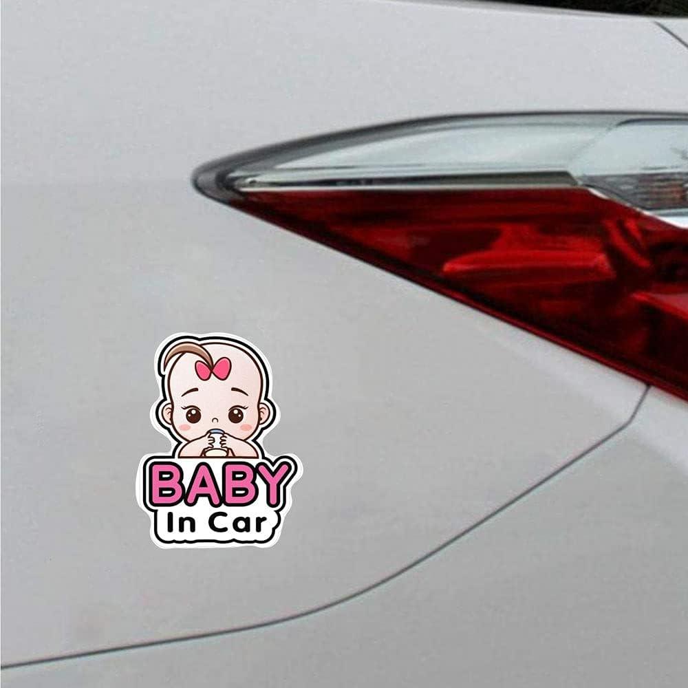 4 Packs Stickers Baby on Board /Baby in Car Window, Reflective Waterproof - Massive Discounts