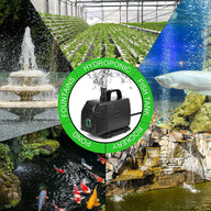 BARST 4500L/H Submersible Pond Pump with 5M Power Cord, Fountain Pump 85w - Massive Discounts