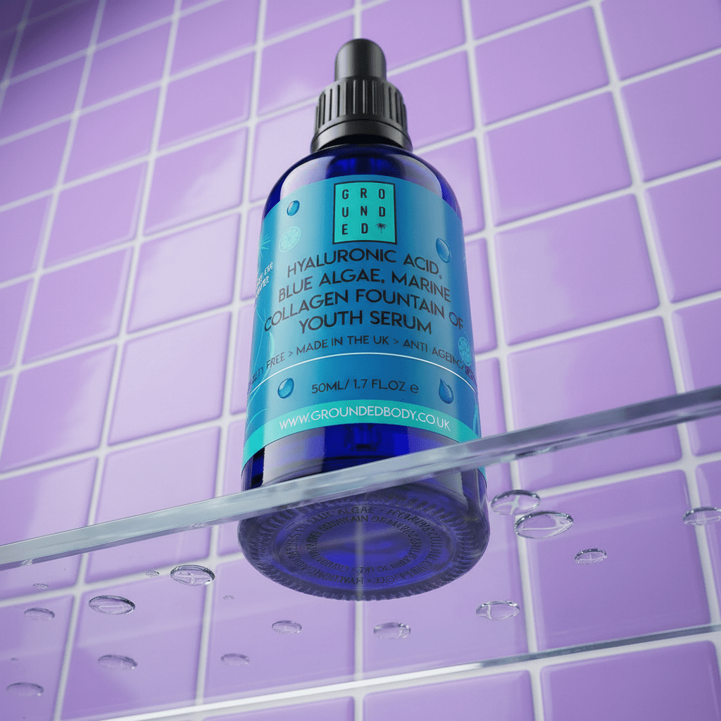 Hyaluronic Acid Serum Blue Algae Collagen Hydrating Face 50ml