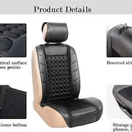 Car Front Seat Protector Organiser With Storage For Tablet Holder Black - Massive Discounts