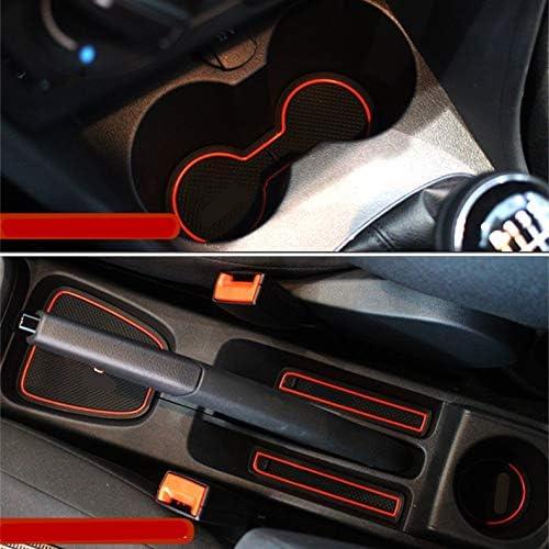 Car Non-slip Interior Door Cup Cushion Mat 9pcs for VW Polo 2011-2015 - Massive Discounts