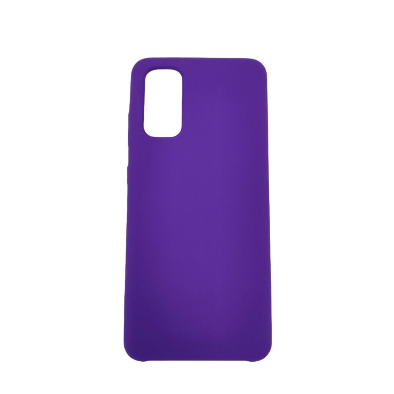 Case for Samsung S20, Silicone Gel Rubber Shock-Absorption Purple - Massive Discounts