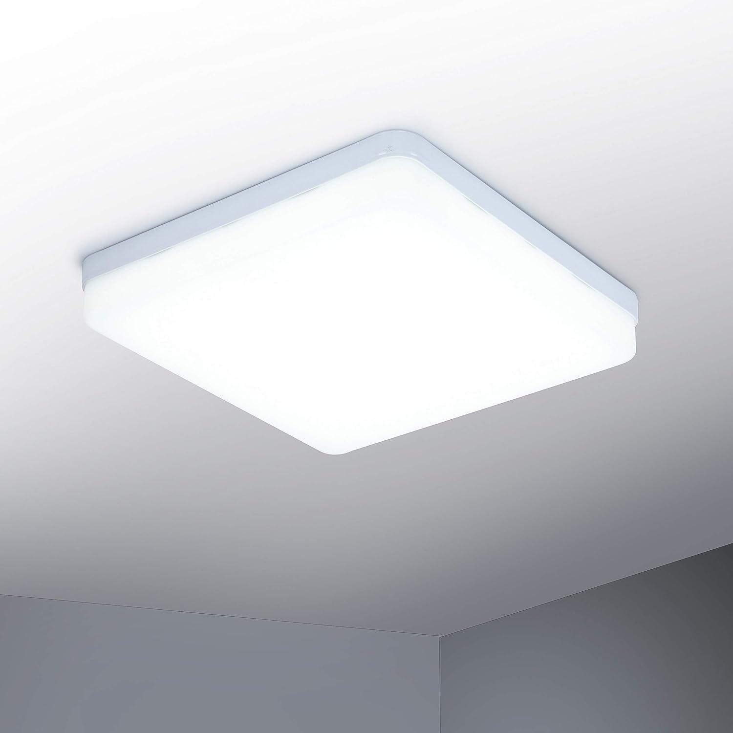 Ceiling Light 36W LED Natural White Square 23cm Indoor Ceiling Lamp - Massive Discounts