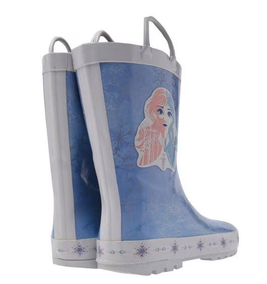 Disney Frozen Blue Elsa Print Kids’ Wellies Boots