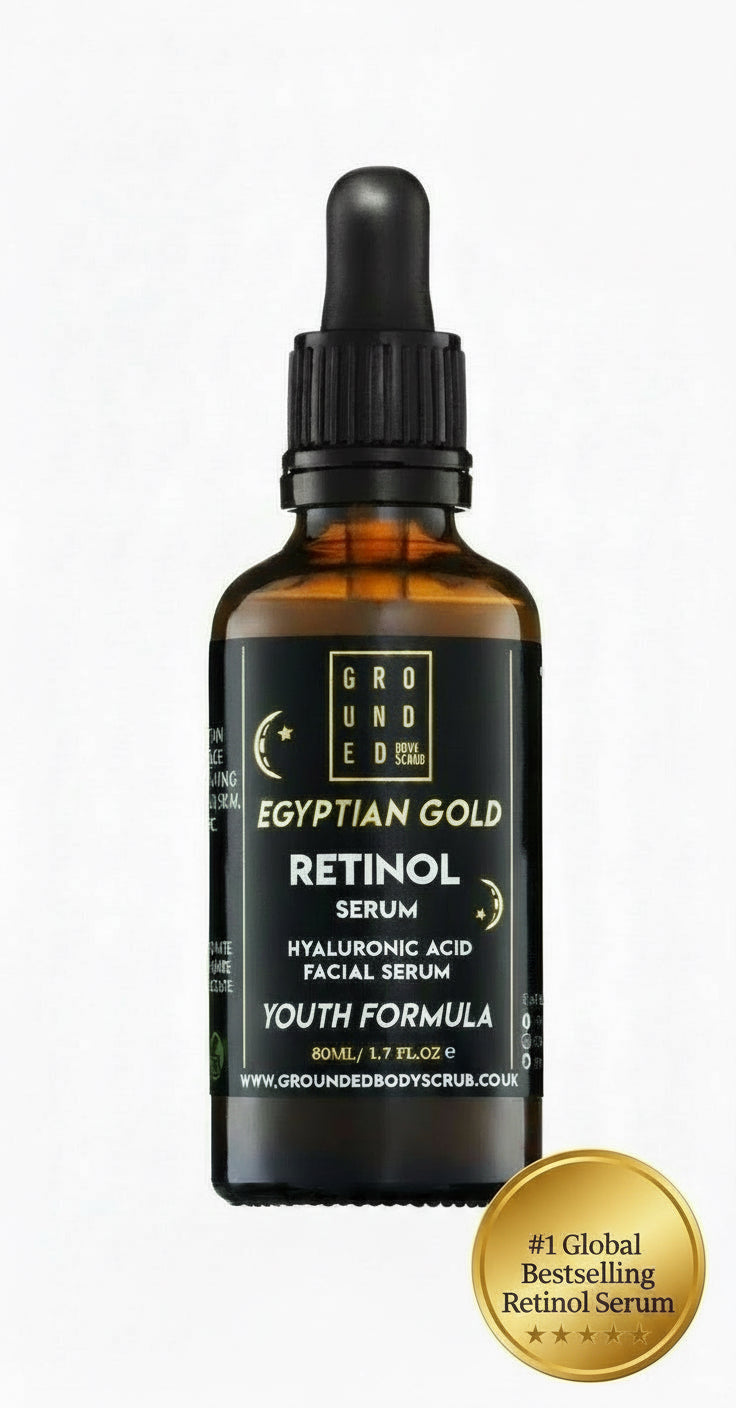 Egyptian Gold Retinol Face Serum - Anti ageing skincare 2 sizes Available