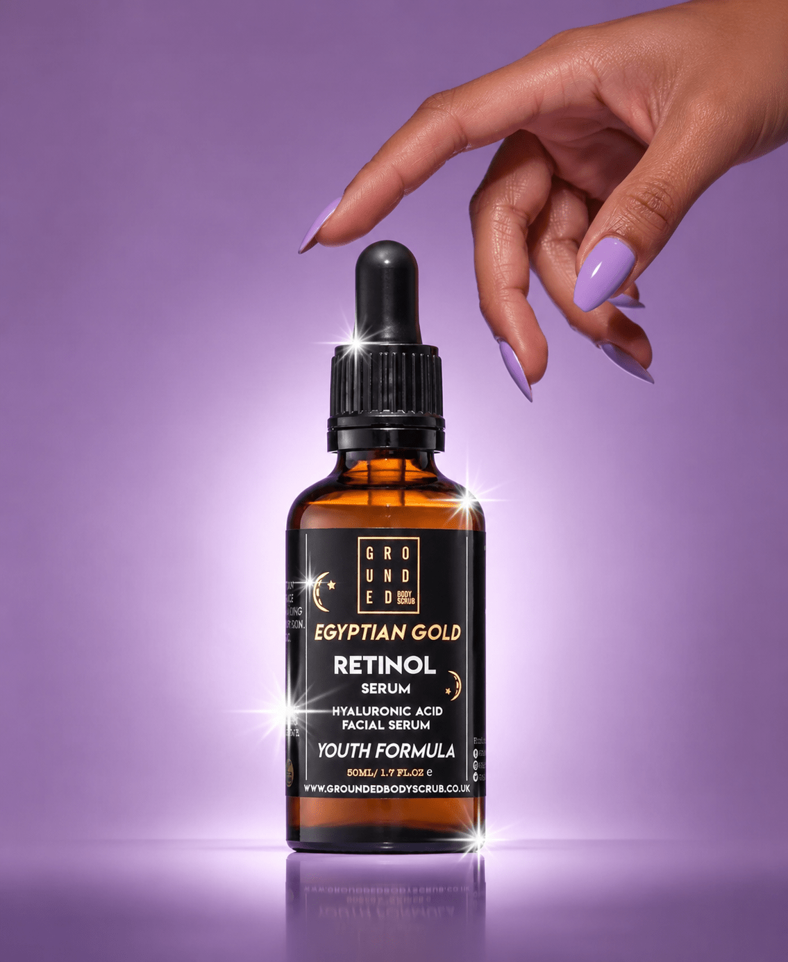 Egyptian Gold Retinol Face Serum - Anti ageing skincare 2 sizes Available