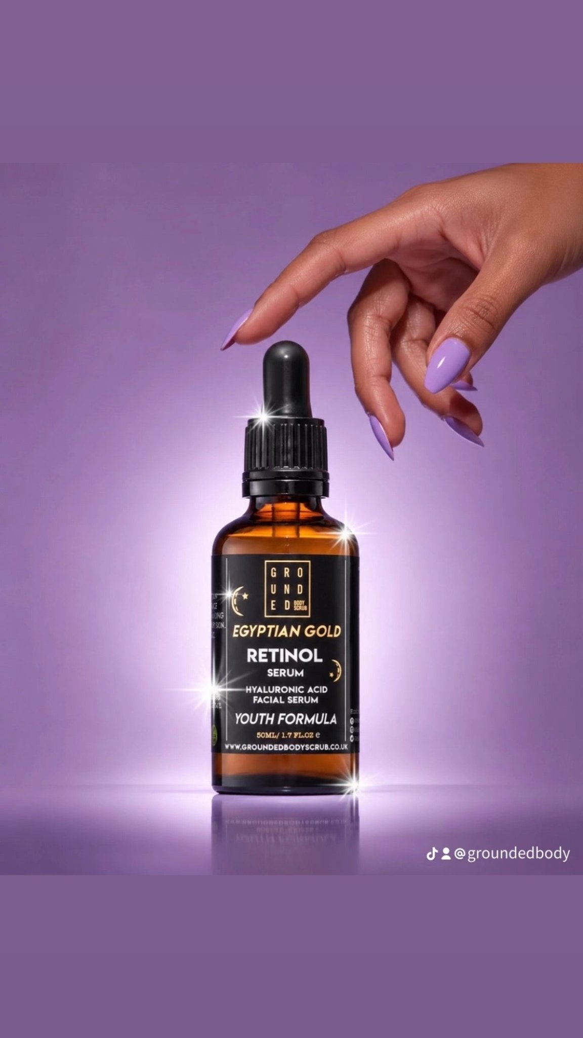 Egyptian Gold Retinol Face Serum - Anti ageing skincare 2 sizes Available