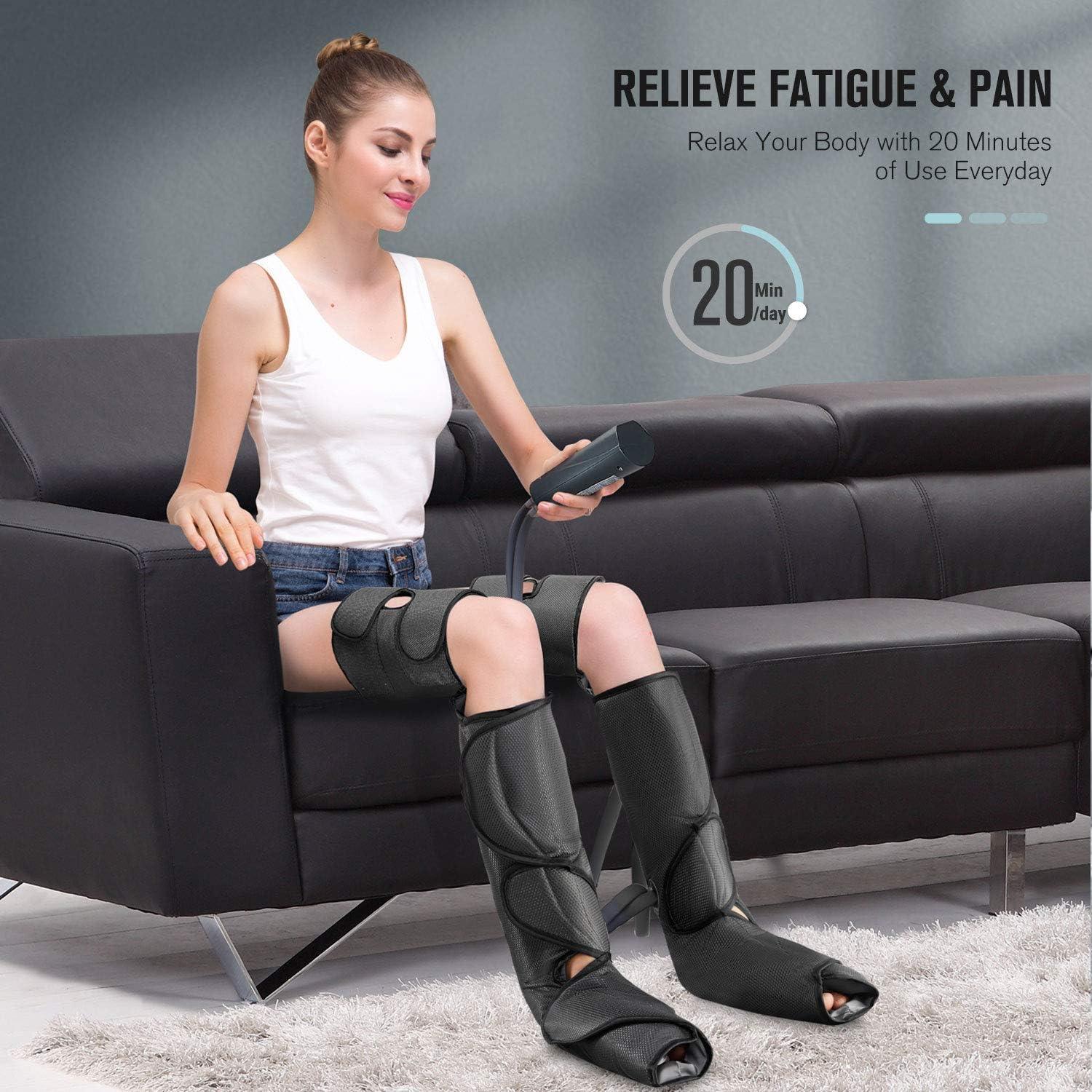FIT KING Leg Massagers for Pain and Circulation Air Compression Boots - Massive Discounts