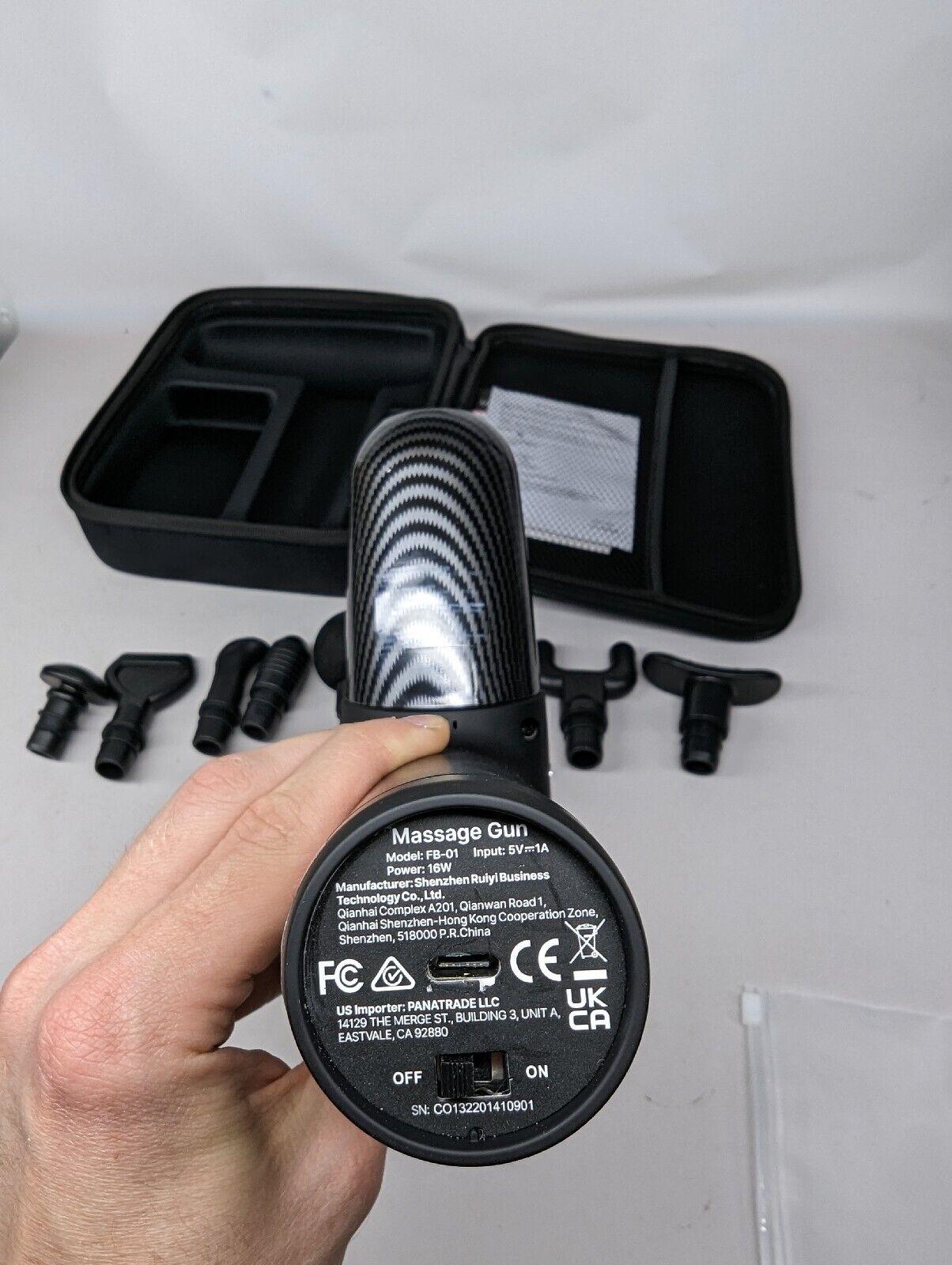 FITINDEX Massage Gun, Handheld With 8 Massage Heads Cordless - Massive Discounts