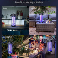 Fly Killer,Fly Zapper, Upgraded UV-LED Light, Electronic Mosquito - Massive Discounts