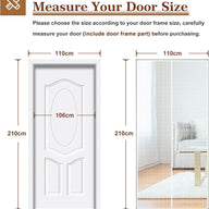 Fly Screen Door 110x210 cm Mosquito Nets Anti-Tearing Insect White - Massive Discounts