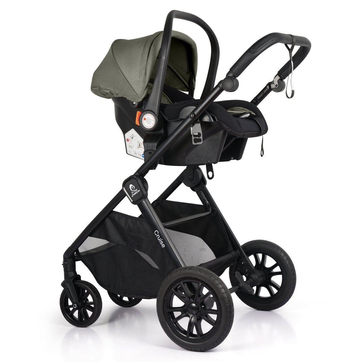 3 in 1 Travel System with Car Seat Pebble Sage Foryourlittleone