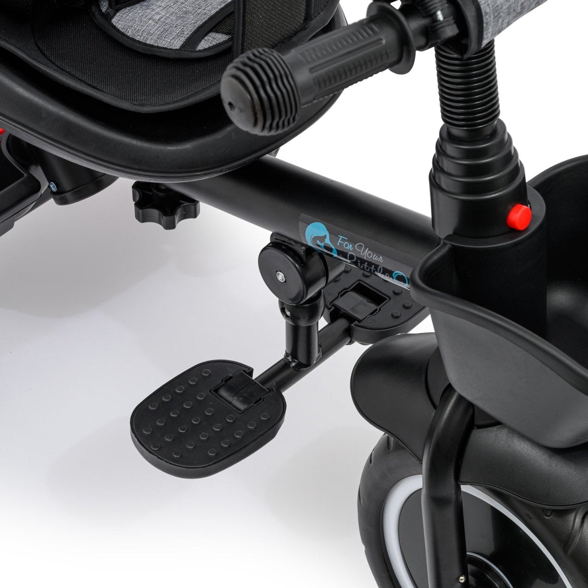 6 in 1 Kids Trike V3 Grey 9m to 5y Foldable Foryourlittleone