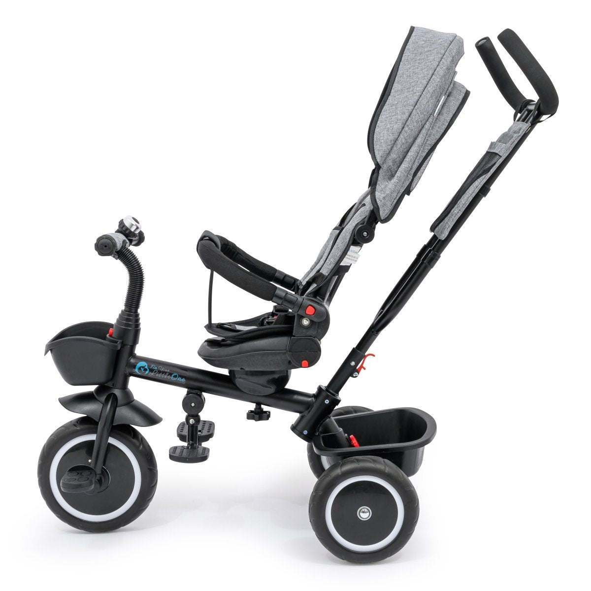 6 in 1 Kids Trike V3 Grey 9m to 5y Foldable Foryourlittleone