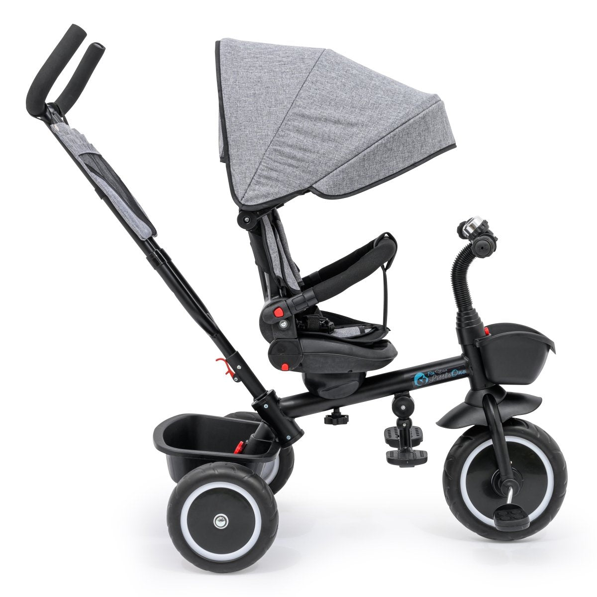 6 in 1 Kids Trike V3 Grey 9m to 5y Foldable Foryourlittleone