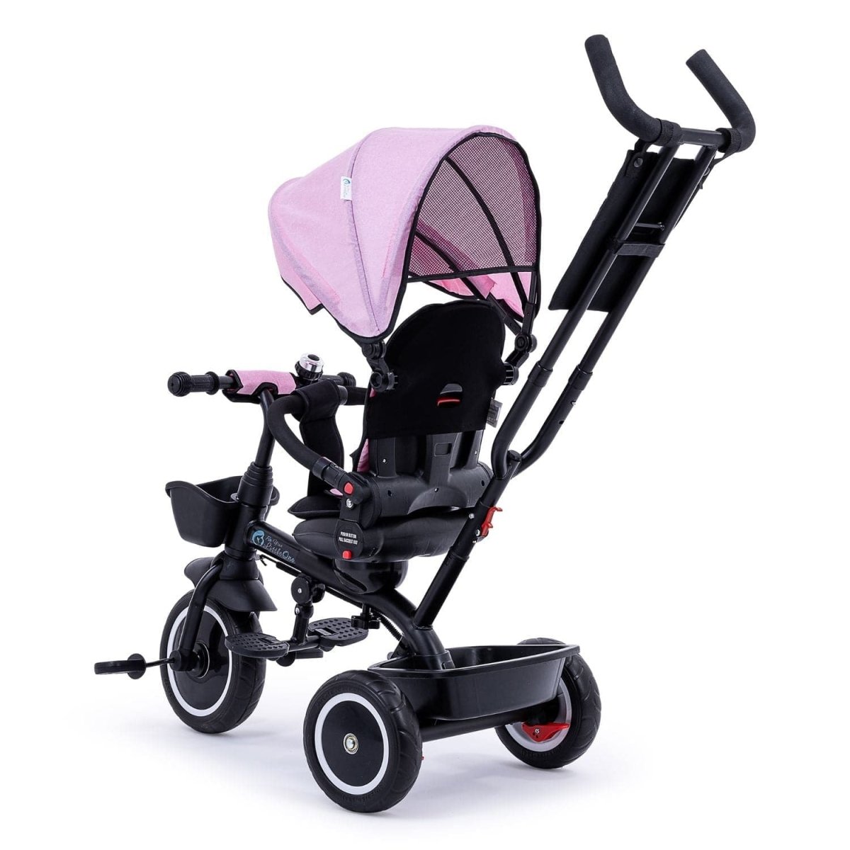 6 in 1 Kids Trike V3 Pink 9m to 5y Foldable Foryourlittleone