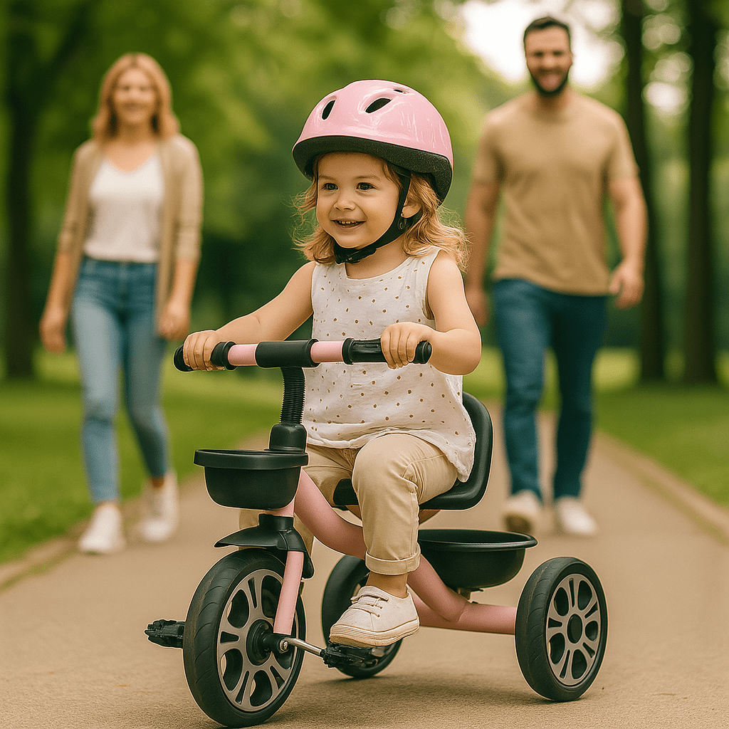 Kids Trike Toddler Tricycle Pink 18m to 6y Foryourlittleone