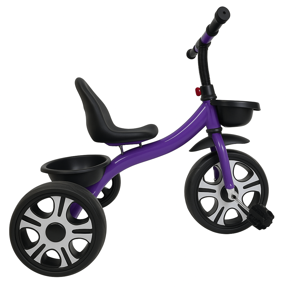 Kids Trike Toddler Tricycle Purple 18m to 6y Foryourlittleone