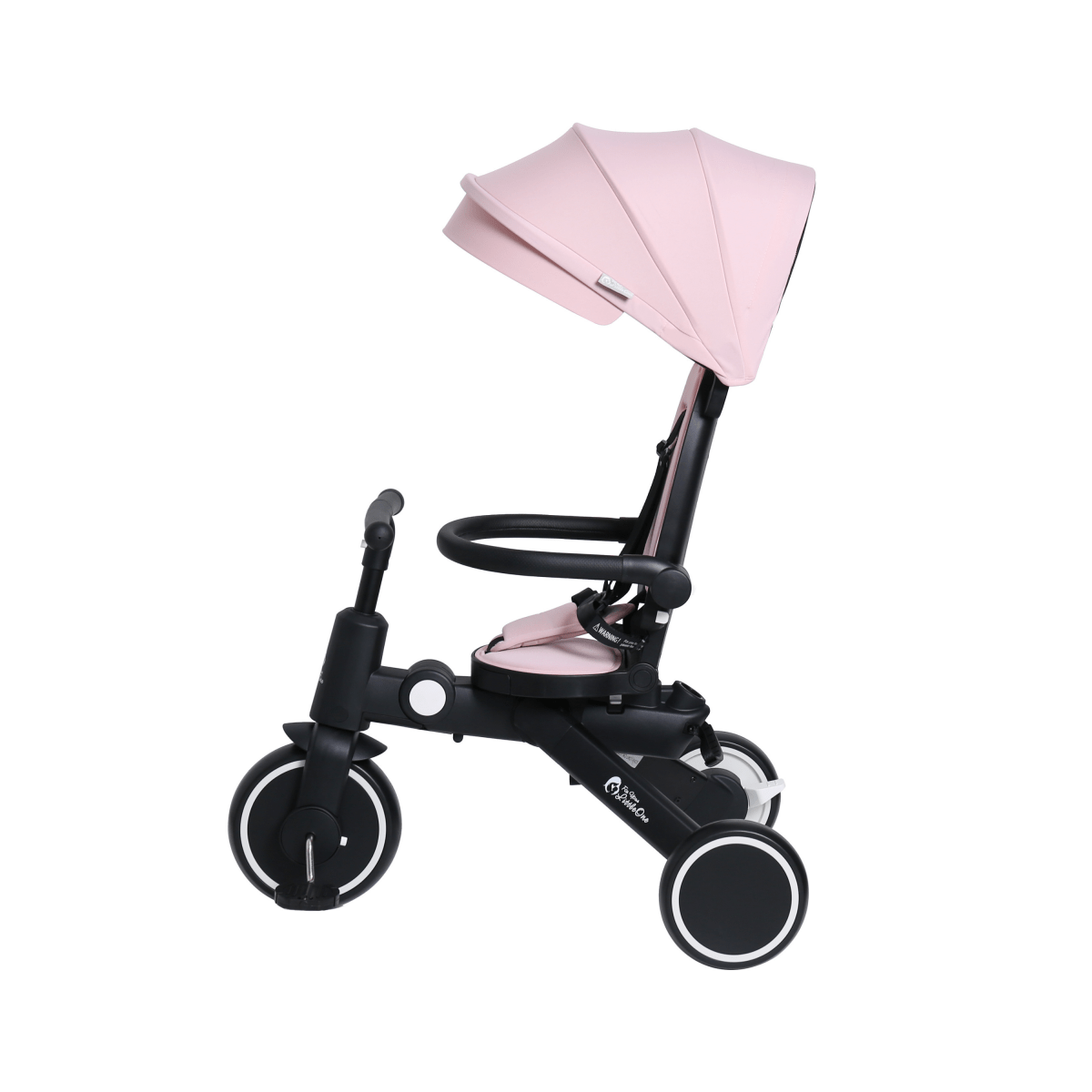 Foldable Trike 6 in 1 Kids Tricycle 10m to 4y Pastel Pink Foryourlittleone