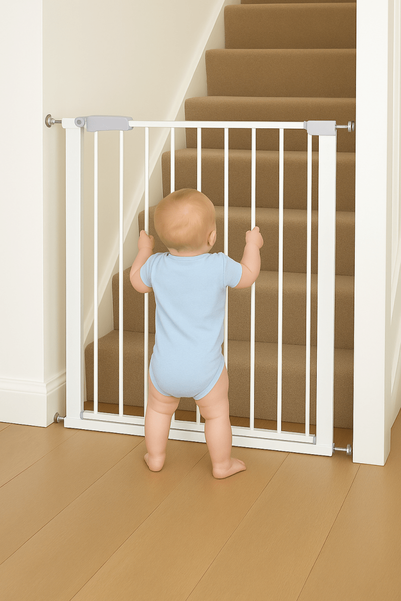 2 Pack Baby Safety Gate Extra Wide Pressure Fit Stair Gate Pet Barrier FYLO
