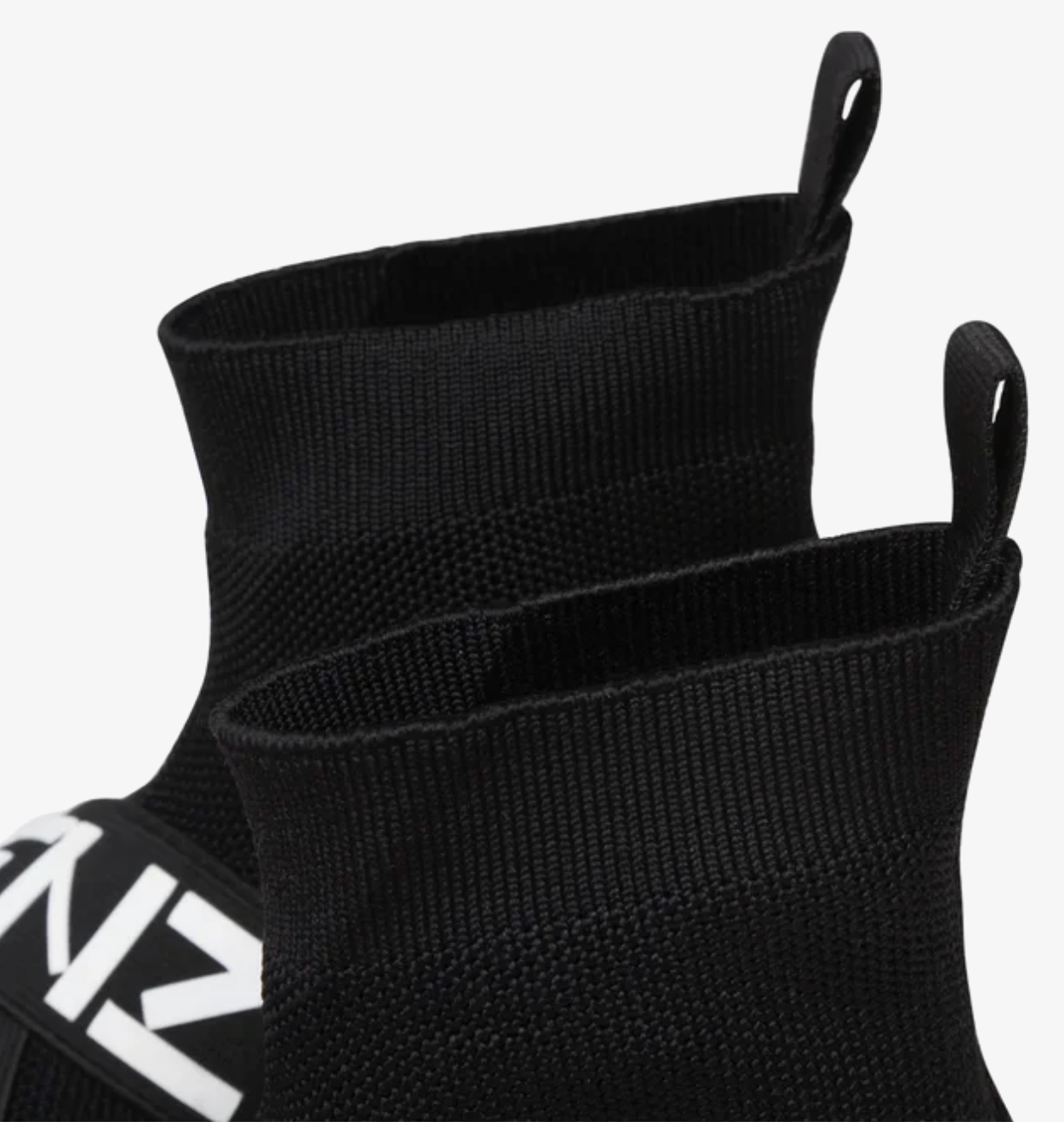 KENZO Sock Sneakers, Logoed Elastic Tape, Sport Trainer UK 2.5 / EU 35