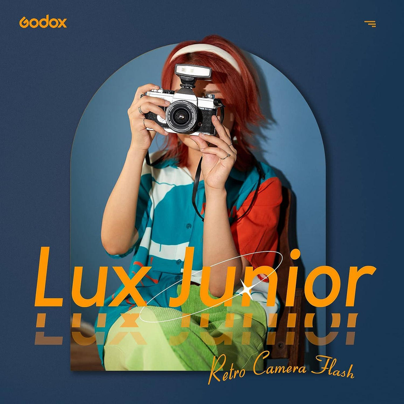 Godox Lux Junior Retro Camera Flash 6000K±200K Compatible Canon Nikon - Massive Discounts