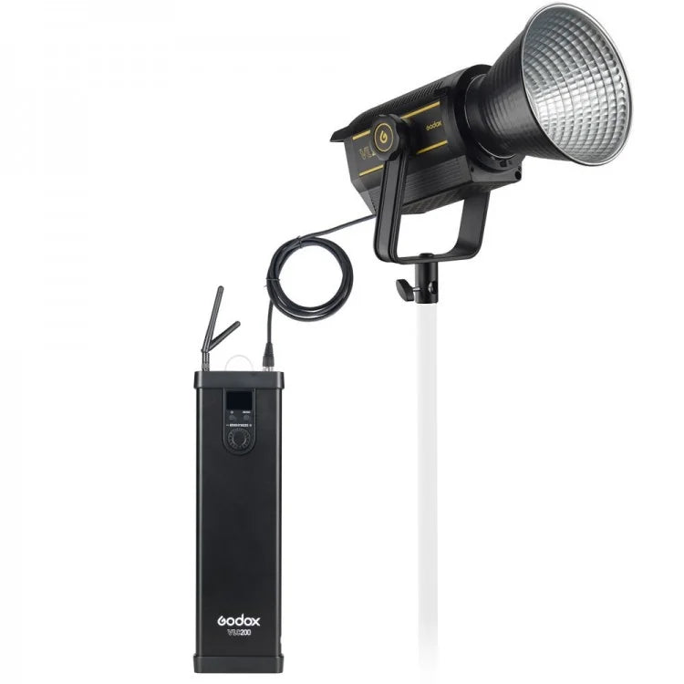 Godox VL200 200W LED COB Video Light 5600K Bowens Mount w/ App & Remote Control