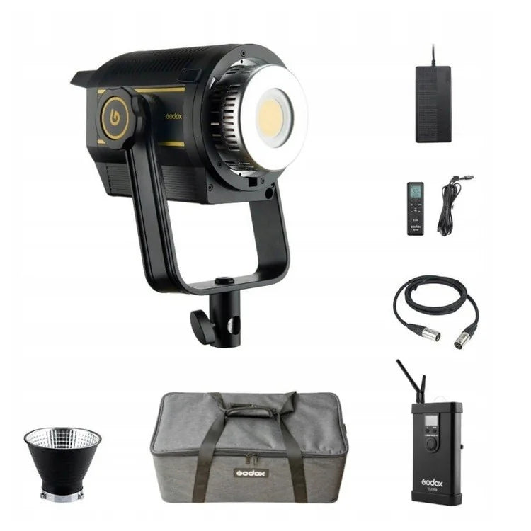 Godox VL200 200W LED COB Video Light 5600K Bowens Mount w/ App & Remote Control