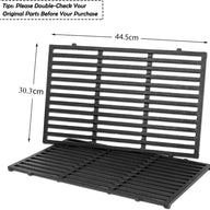 Grill Grate 44.5x30.3cm 7638 Replacement Parts for Weber Spirit I & II 310 - Massive Discounts